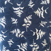 WP Dark Blue Fern Toss