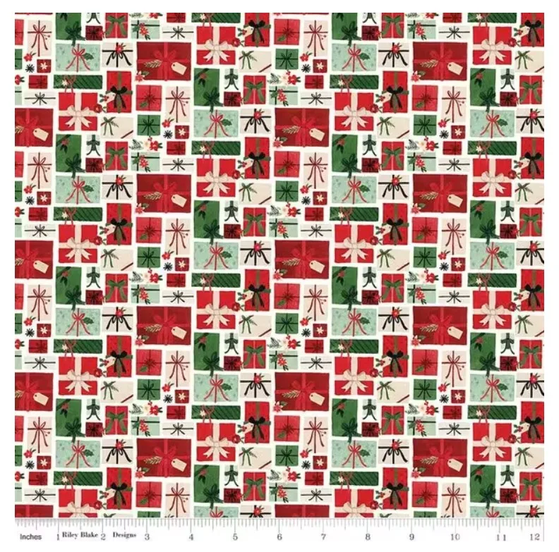 Riley Blake Charming Christmas Pretty Presents Cloud
