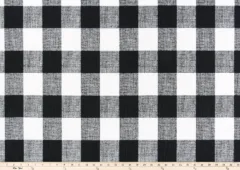 Anderson Black Slub Canvas -YARD