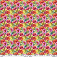 SM Zinnias - Green - Festival