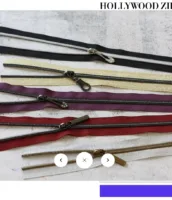 Hollywood Zipper Bundle 1yd