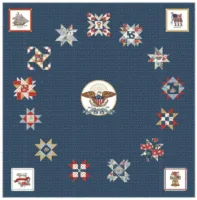 Independence American Independence BOM Quilt Kit - Riley Blake