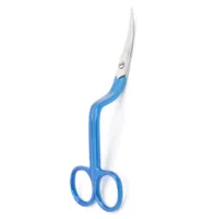 True Left Handed Double Curved Embroidery Scissors