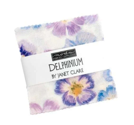 Delphinium Mini Charm 24650MC Moda Precuts#1