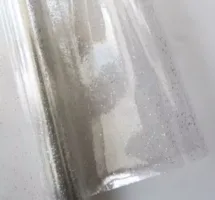Vinyl Transparent 12 G Clear Glitter