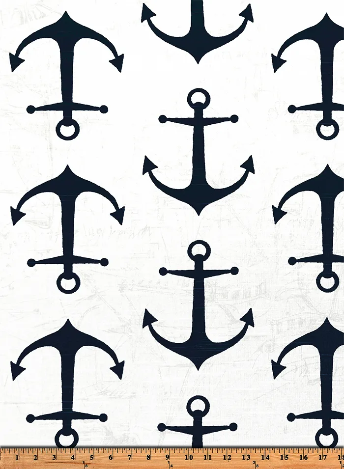Anchors Premier Navy Slub -YARD