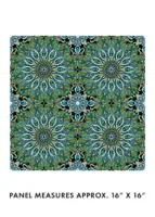 Newest Worlds - Worldly Mandala Turq./Multi