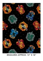 Harry Potter - Hogwarts Crests Black