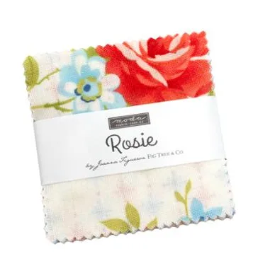 Rosie - Mini Charm Pack - 2.5"x2.5" - 42 Pcs