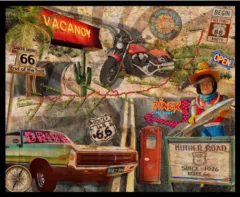 Route 66 Panel 36" - Historic Highway