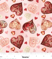 Romantic Hearts - Blush - Cupid's Arrow