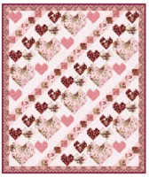 Charmed Quilt Kit - Cupid's Arrow