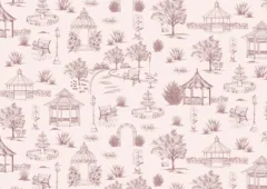 Garden Toile Pink