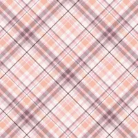 Garden Plaid Peach/Mauve