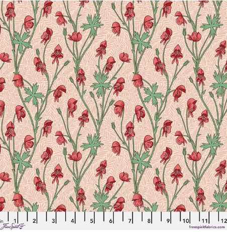 Leicester - Teal - Bedford Park Cotton Lawn (1)