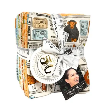 Animal Park Fun - Fat Quarter Bundle - 27 Pcs