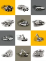 Caterpillar 100 Years - 35 1/2"X 43" Panel