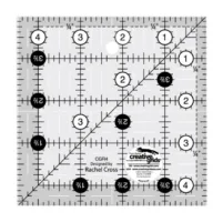 Creative Grids Quilt Ruler 4-1/2in Square