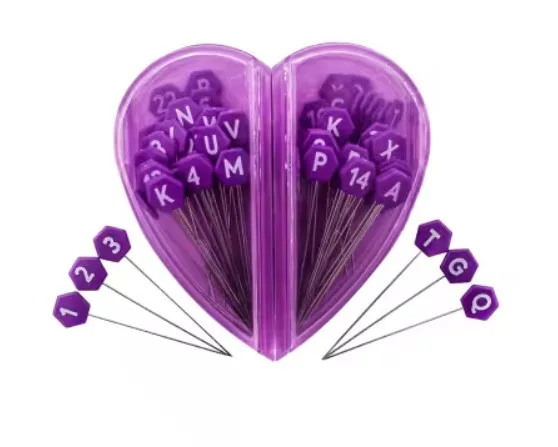 The Gypsy Quilter ABC 123 Cool Pins