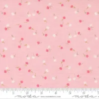 Fluttering Flowers Ditsy - Kindness - Pink Glass