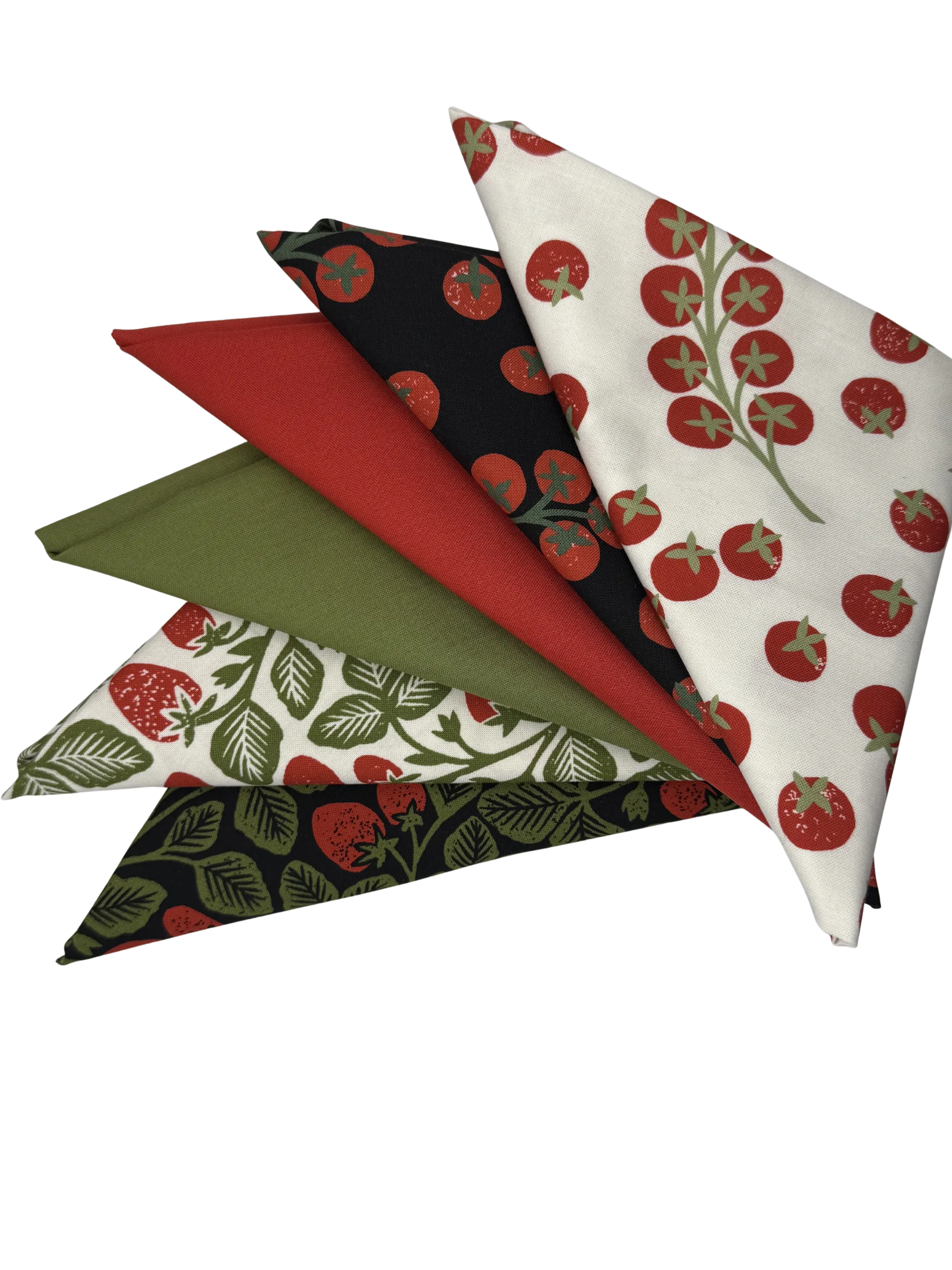 Garden Series - Fruit & Veggie - Fat Quarter Bundle (6pcs)