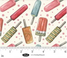 Popsicles - Vintage Summer - Ivory