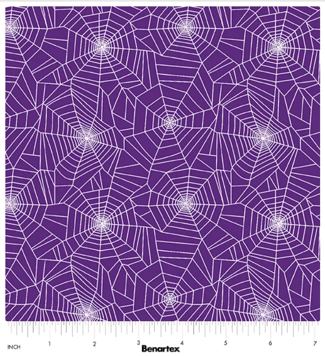 Ghostly Cobwebs - Purple - Ghostly Soiree Copy