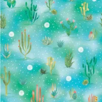 Blue Multi Cactus - Desert Dreams