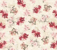 Christmas Magic Poinsettias & Bells