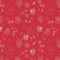 Independence Toile Red - Firework Fields - Riley Blake Copy