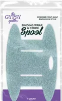 Binding Wrap and Store Spool Aqua