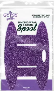 Binding Wrap and Store Spool Purple