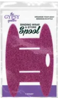 Binding Wrap and Store Spool Dark Pink