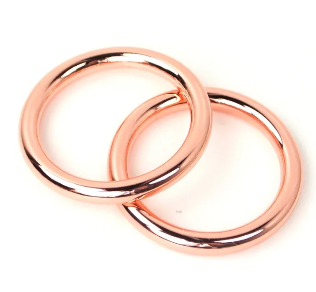 O-Rings - 1 1/2 inch - Rose Gold