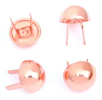 Dome Bag Feet - Set of Four - Rose Gold