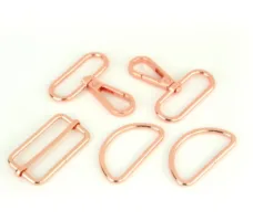 Basic Hardware Set - Level 3 - 1 1/2" Rose Gold