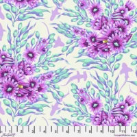 Shadow Sharks - Ultraviolet - Floral Reef - Tula Pink