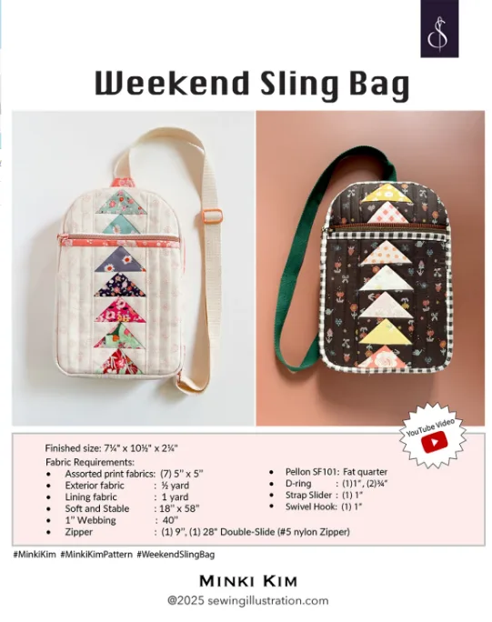 Weekend Sling Bag - Pattern