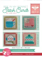 BEE IN MY BONNET STITCH CARD C