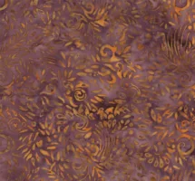 Tranquil Moods - Batik - Purple/Gold