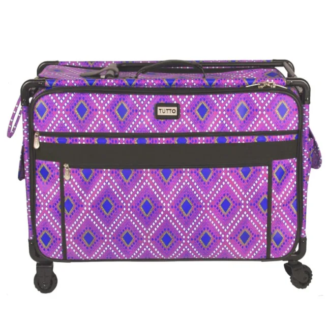 Tutto Sewing Machine Case Extra Large Pink Diamond Copy