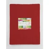 Moda Fabric Junior Layer Cake Bella Solid Red