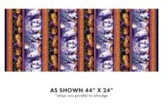 Benartex Ghostly Stripe Multi