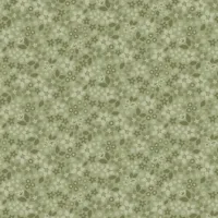 Star Flowers Evergreen - Holly & Hearth - Benartex