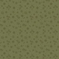 Flurries Evergreen - Holly & Hearth - Benartex
