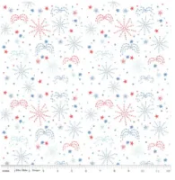 Fireworks White - Firework Fields - Riley Blake