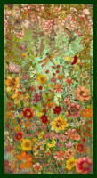 Garden Panel 24" - Light Teal - Enchanted Canopy