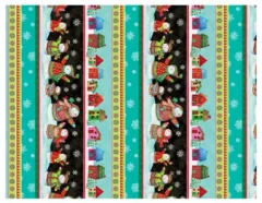 Snow Joy - Stripe - Multi - Benartex