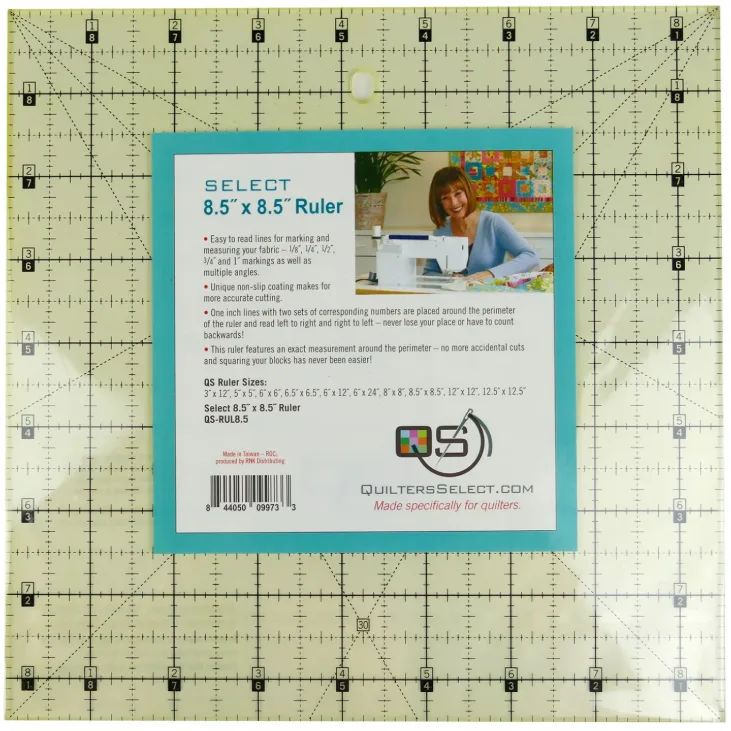 Quilter's Select Non-Slip Ruler - 18in x 18in