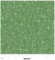 Doodle Star - Sage - Winter Haven - Benartex